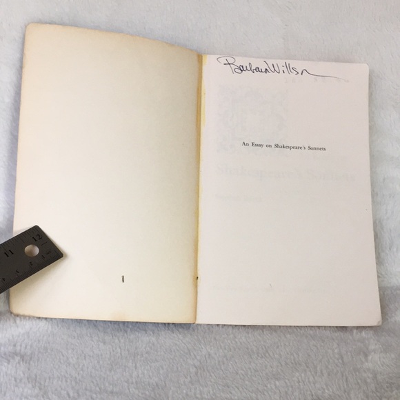 Essay on Shakespeare’s Sonnets by Stephen Booth (Lot of 2 Books) Yale University - Picture 4 of 15